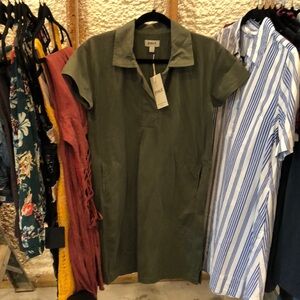 Pact Green Dress With Pockets!